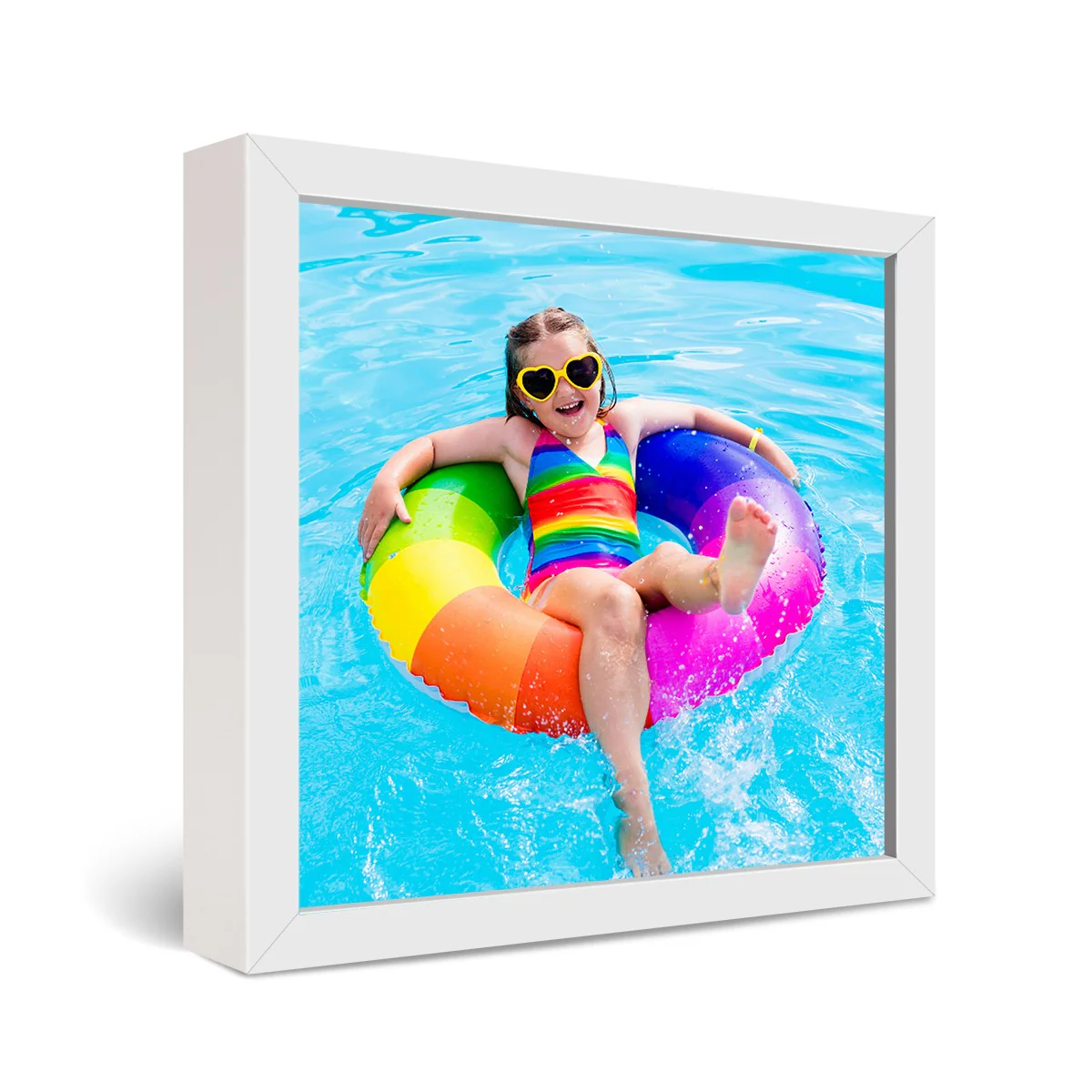 12x12" Framed Metal Print
