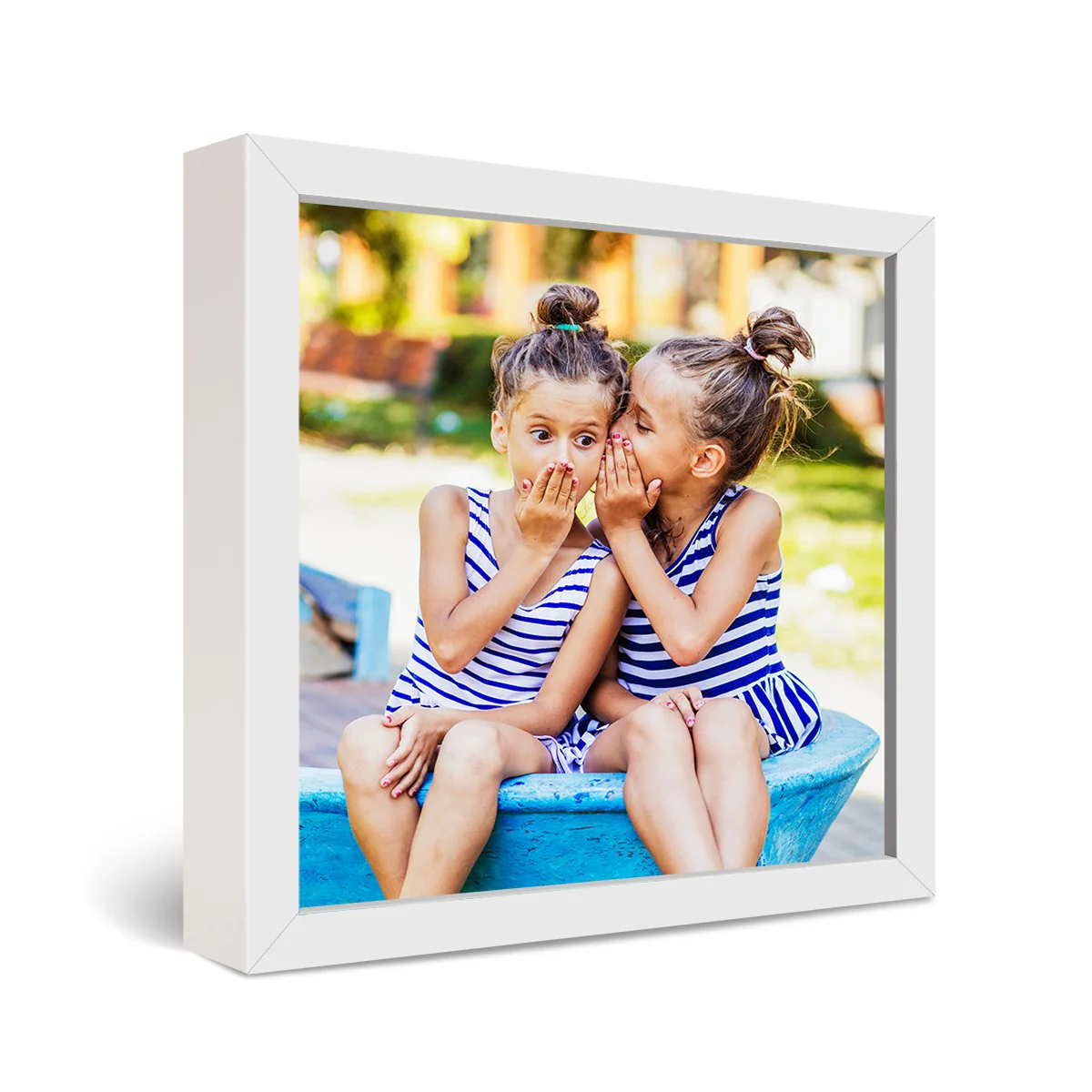 16x16" Framed Metal Print - Image 2