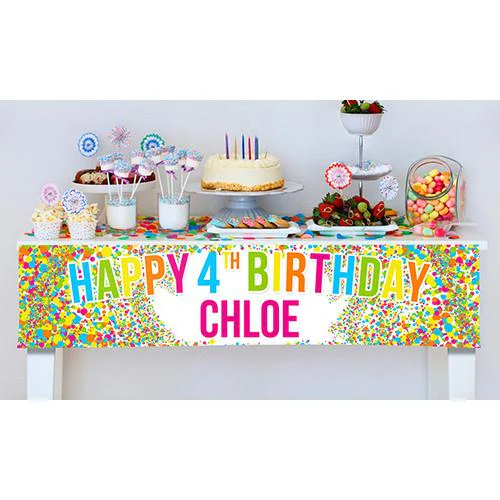 Confetti Party Banner (Temporarily Out of Stock)