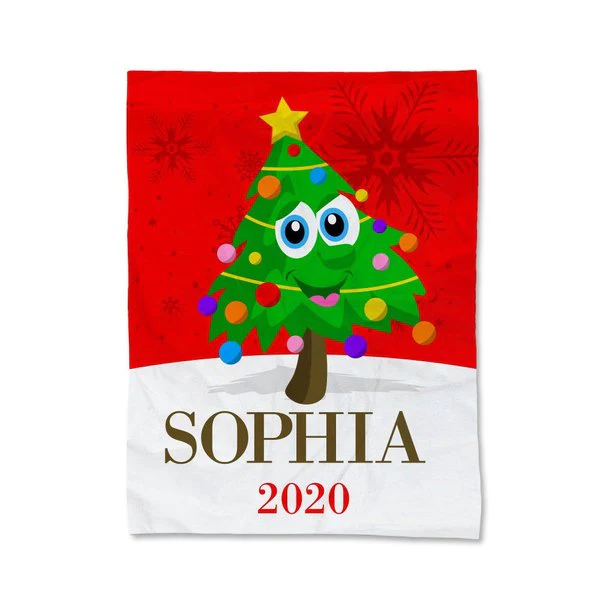 Christmas Tree Blanket - Small