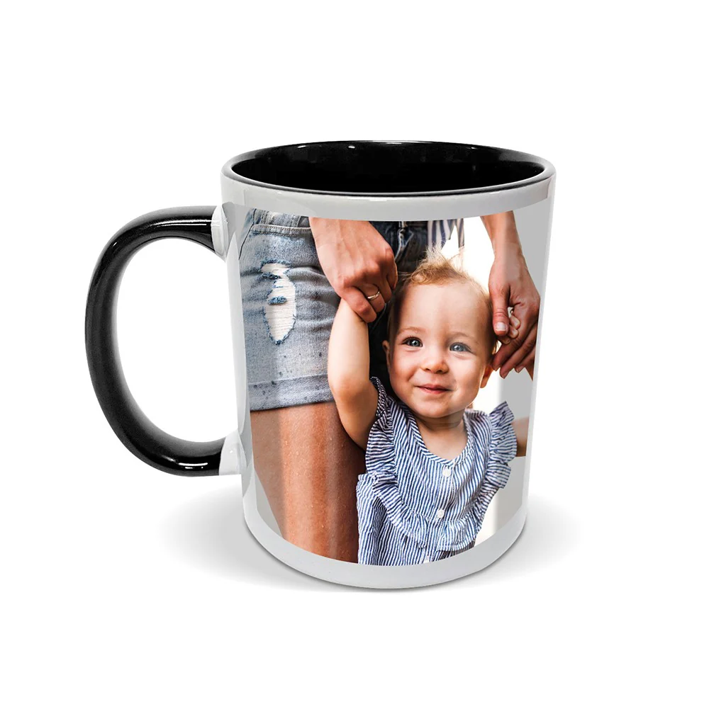 Colour Mug -Black - Image 2