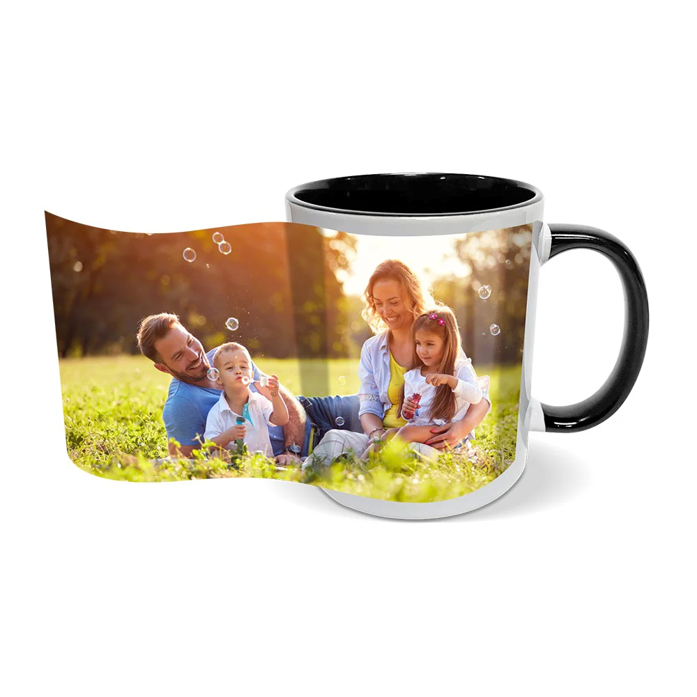 Colour Mug -Black - Image 3