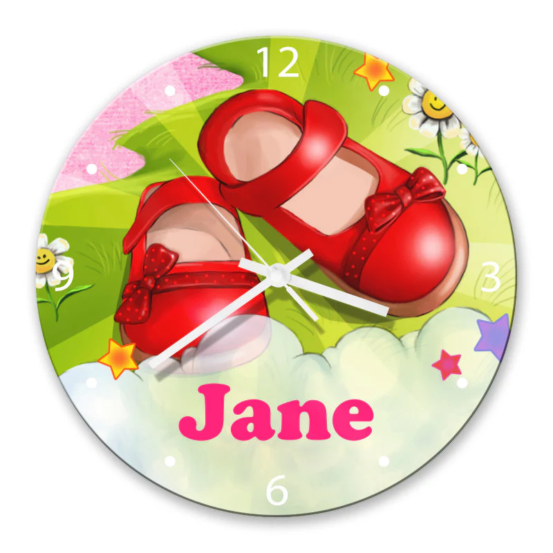 Magic Shoes Glass Clock - Image 2