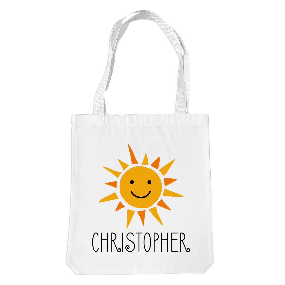 Sunshine White Premium Tote Bag