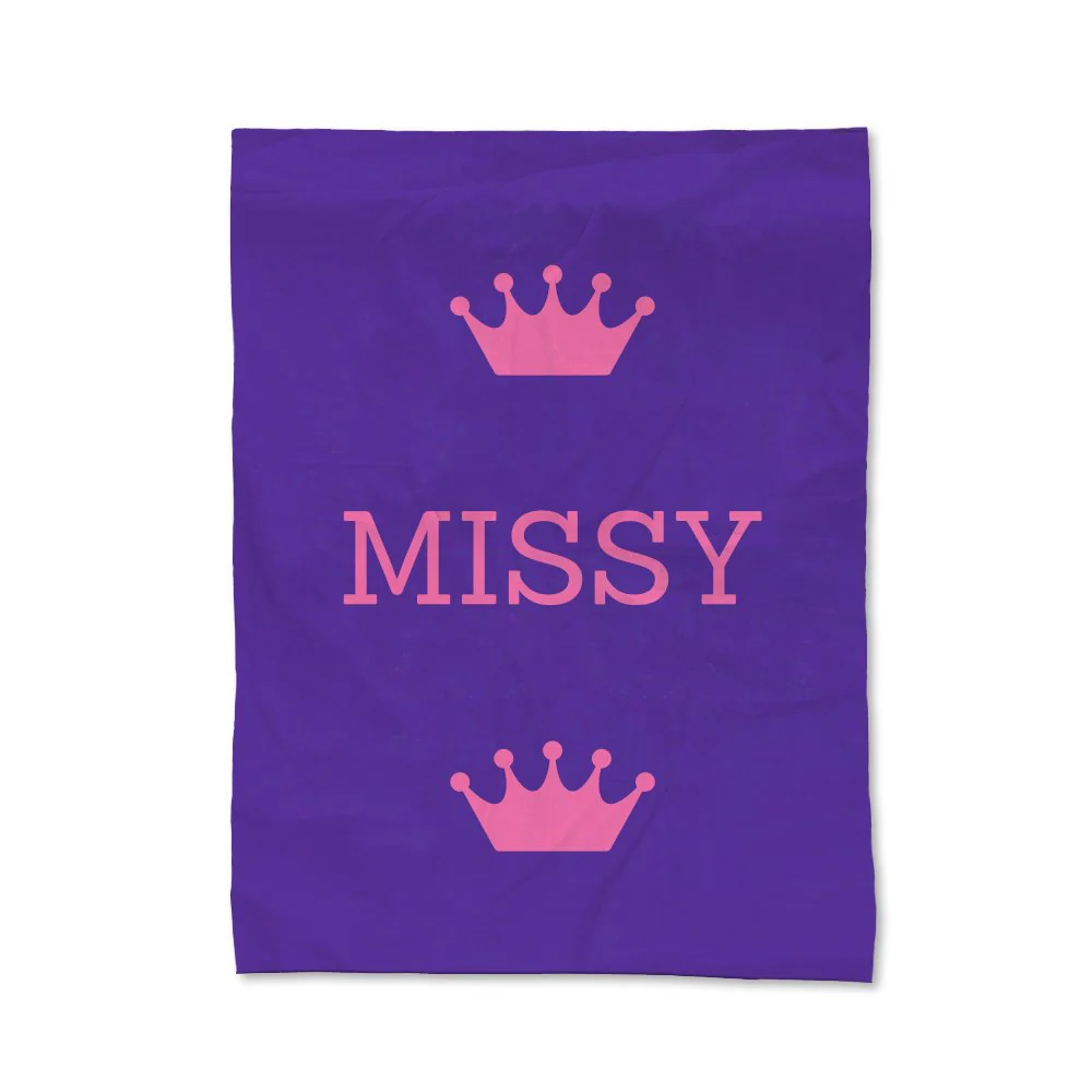 Crown Pet Blanket - Small