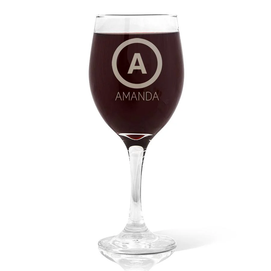 Initial Design Wine 410ml Glass
