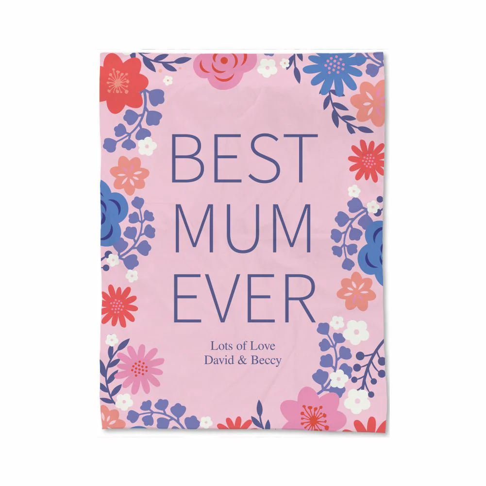 Flower Edge Blanket - Medium