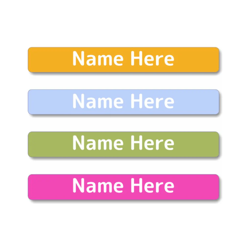 Lollipop Mini Name Labels (Pack of 40)