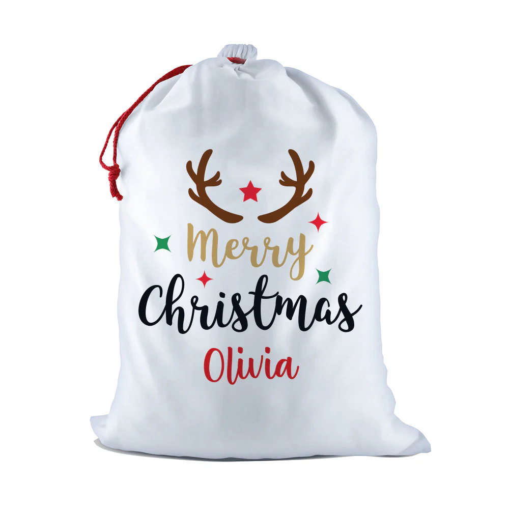 Merry Christmas Santa Sack