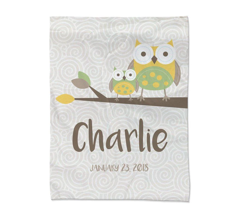 Owl Blanket - Small (30x40")