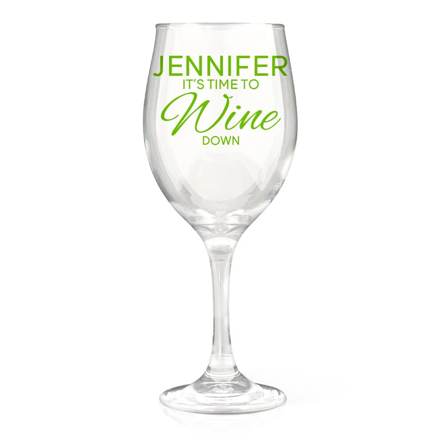 Time To Wine Glass